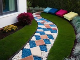 Садовые дорожки: Как выбрать плитку и камень для идеального ландшафта