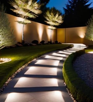 Садовые дорожки под светом: как выбрать идеальное освещение для безопасности и стиля