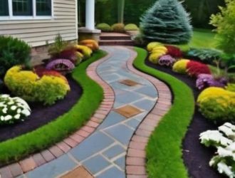 Садовые дорожки с бордюром: Как создать гармонию и функциональность в вашем ландшафте