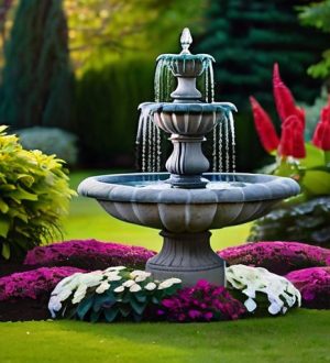 Садовые фонтаны: искусство создания гармонии в ландшафтном дизайне