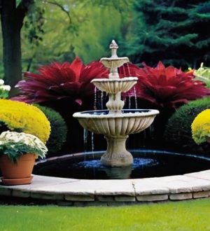 Садовые фонтаны: История, Типы и Как Выбрать Идеальный Для Вашего Сада