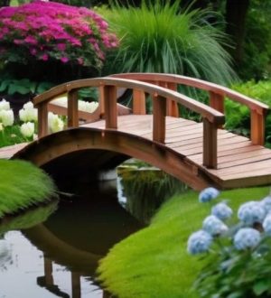Садовые мостики: Эстетика и Функциональность в Ландшафтном Дизайне