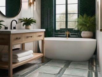 Стильная ванная: секреты сложной отделки для уютного интерьера