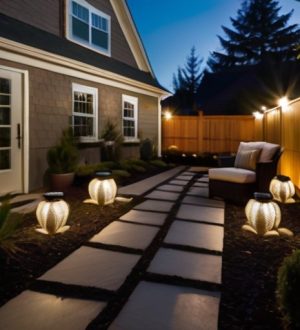 Свет в саду: Как создать уютную и безопасную атмосферу на даче