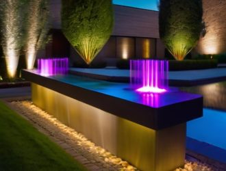 Светящиеся фонтаны: Искусство воды и света в современном городе