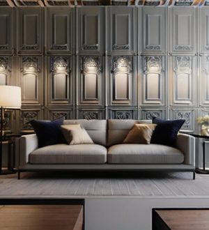 Тисненые панели: История, технологии и их место в современном интерьере