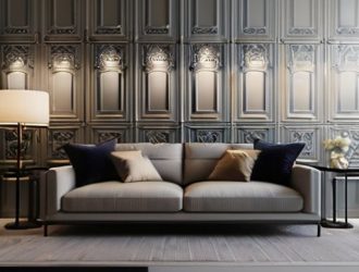 Тисненые панели: История, технологии и их место в современном интерьере