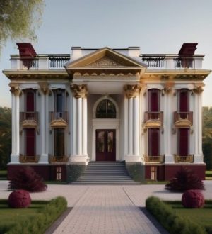 Величие и роскошь: Погружение в стиль ампир в архитектуре и интерьере