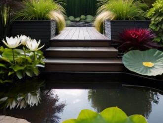 Водоёмы в саду: Как создать гармоничное пространство для растений и наслаждаться природой