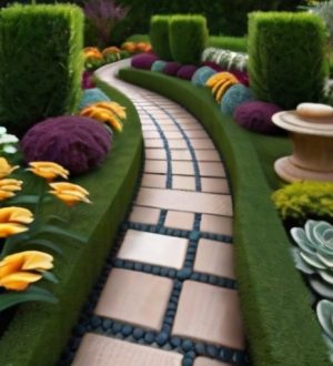 Выбор плитки для садовых дорожек: как создать красивый и функциональный участок