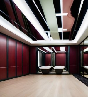 Зеркальные потолки: Как Они Преображают Современный Интерьер