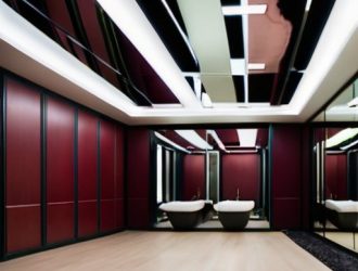 Зеркальные потолки: Как Они Преображают Современный Интерьер