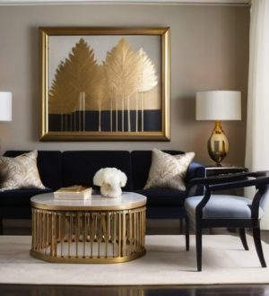 Золотые акценты: Как роскошь и стиль меняют интерьер и моду
