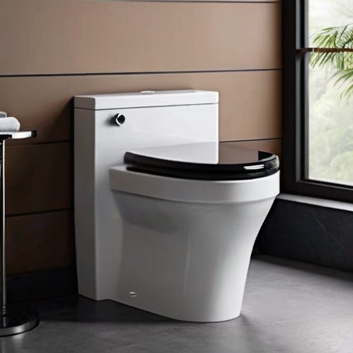 Современный туалет с эргономичным дизайном, регулируемой высотой и умными технологиями.