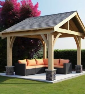 Как построить односкатную беседку 3х4 метра: от выбора места до завершения строительства