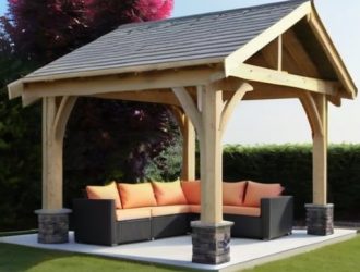 Как построить односкатную беседку 3х4 метра: от выбора места до завершения строительства