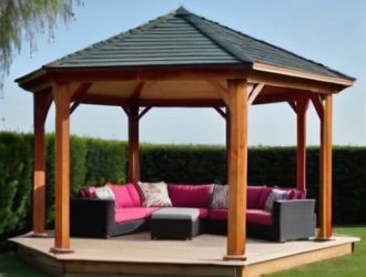 Как построить односкатную беседку 3х4: чертежи, размеры и советы для успешного строительства