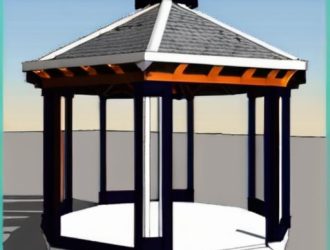 Как правильно спроектировать и построить беседку: от чертежей до завершения проекта