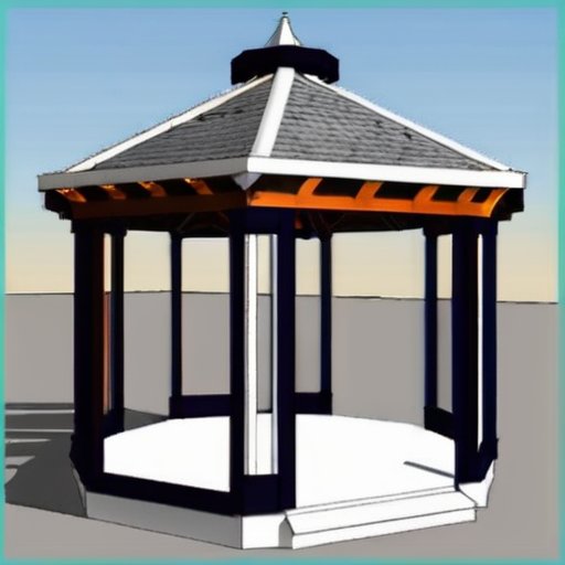 Технический чертеж беседки 3x4 метра с видом сверху, спереди и сбоку, с размеченными размерами и элементами конструкции.