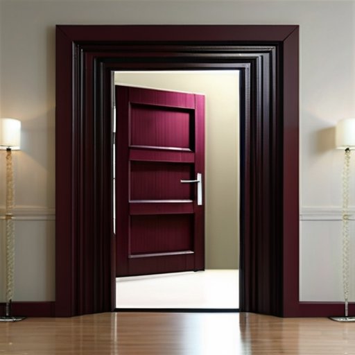 Современный интерьер с дверью 90 см из дерева и стекла, стильной фурнитурой и элементами разных стилей.