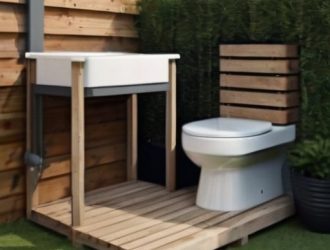 Как правильно выбрать и установить пол в дачном туалете: от материалов до ухода
