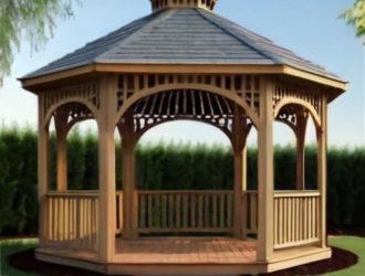 Как спроектировать идеальную беседку с двускатной крышей: пошаговое руководство и советы по декору