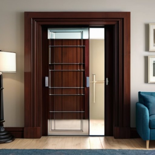 Стильные двери для интерьера: распашная, раздвижная и складная в оформленном помещении.