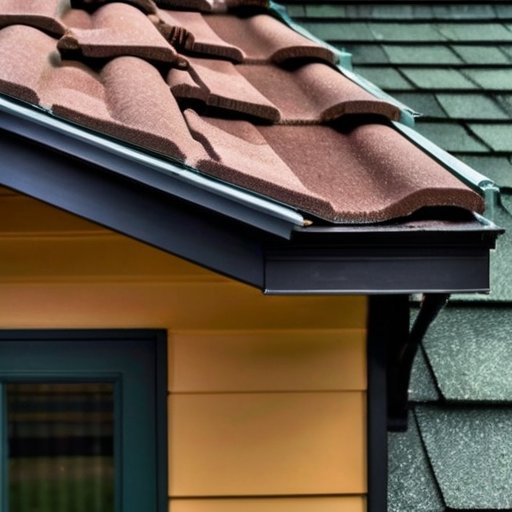 Крыша гаража с разнообразными кровельными материалами: битум, рубемаст, стекловата и ондулин.