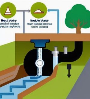 Обратный клапан для канализации: как выбрать, установить и ухаживать за ним