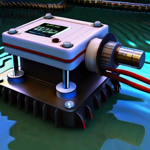 Погружной насос с электрическими компонентами, поврежденные провода и износ насоса, акцент на выключателе.