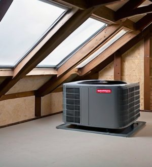 Выбор места для внешнего блока кондиционера: стоит ли устанавливать на чердаке?